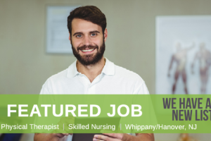 Physical Therapist needed for Hanover, New Jersey | PT Contract Job