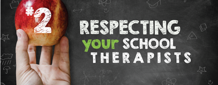 Communicating Respect for School Therapists