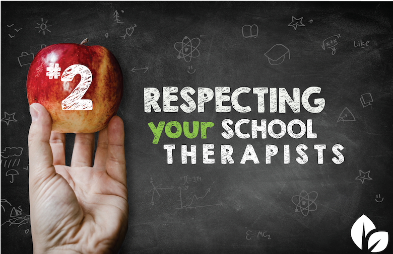 Communicating Respect for School Therapists