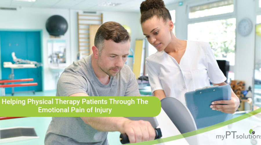 Helping Physical Therapy Patients Through the Emotional Pain of Injury